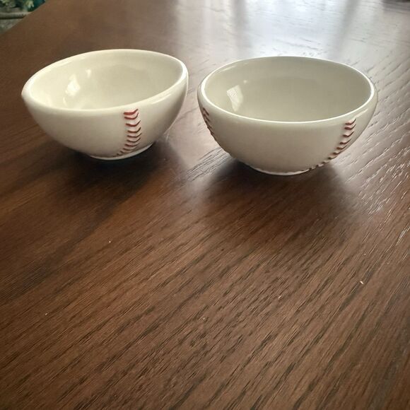 Major League Baseball Department 56 Set Of 2 Small Bowls - Picture 2 of 4
